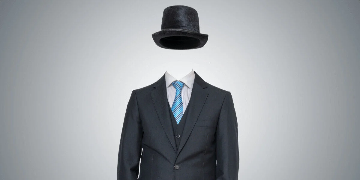 Invisible business concept